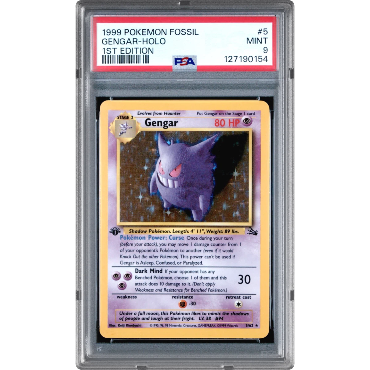 Gengar card artwork