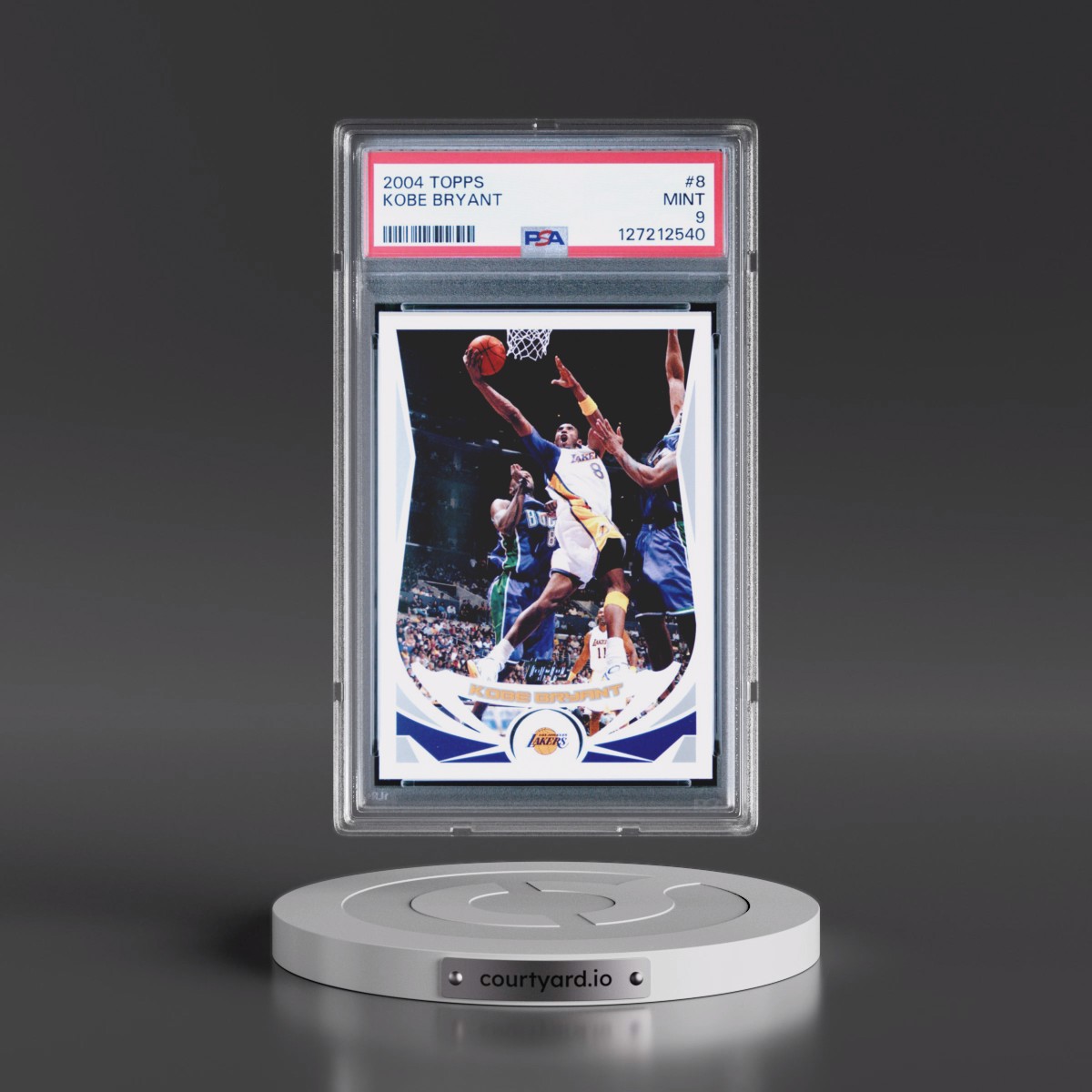 2004 Topps #8 Kobe Bryant (PSA 9 MINT)