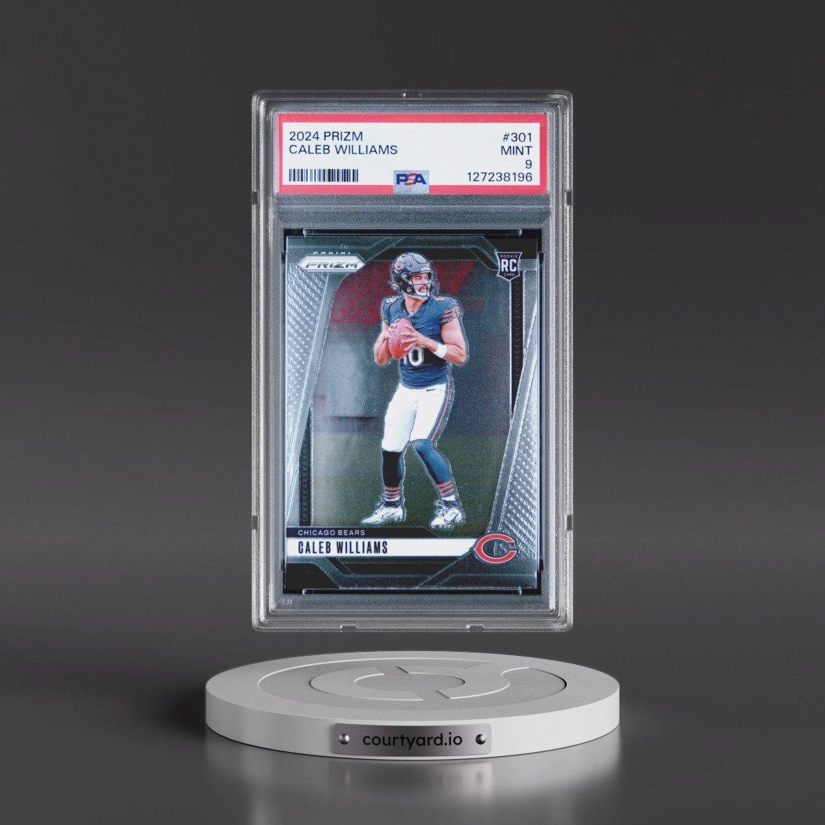 2024 Panini Prizm #301 Caleb Williams (PSA 9 MINT)