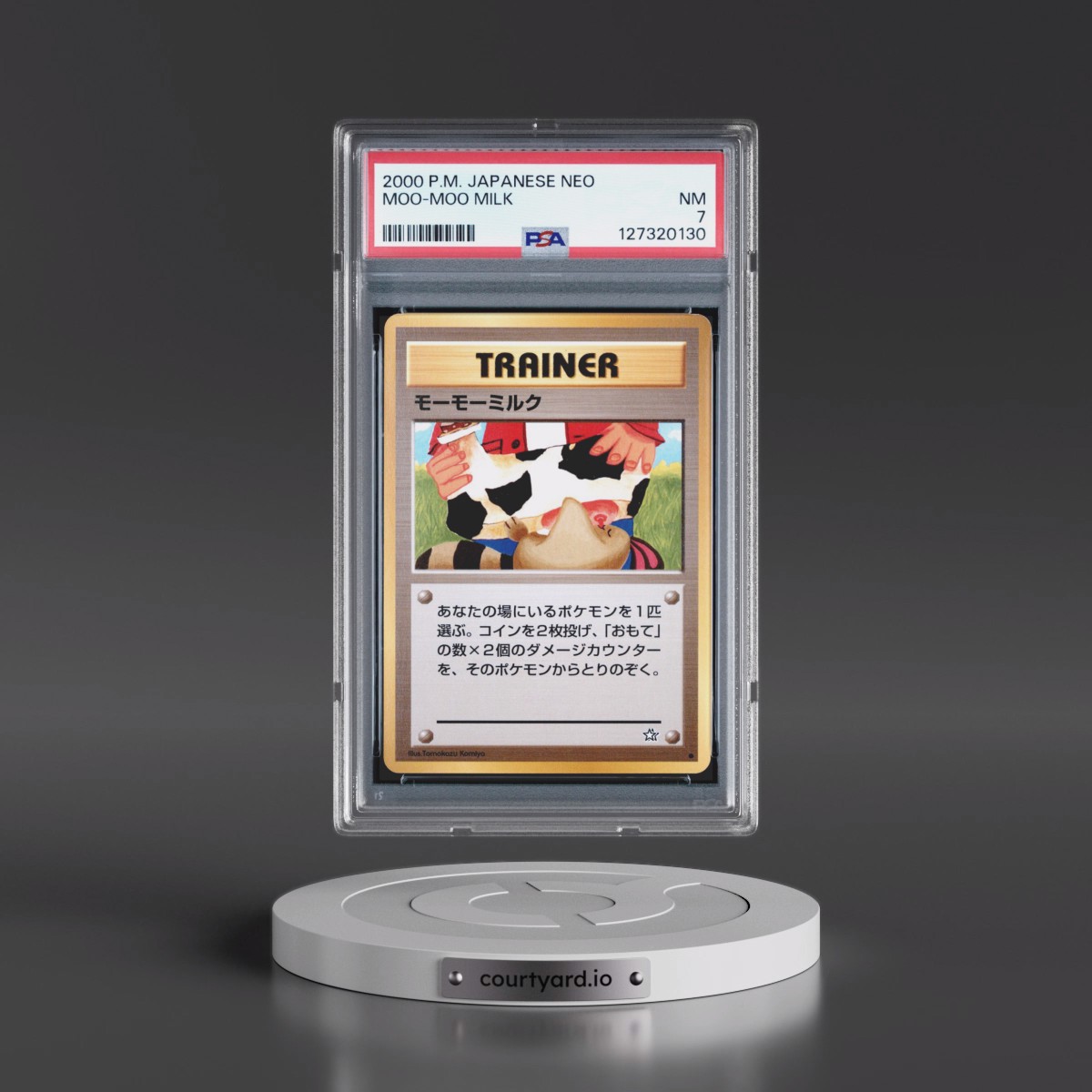2000 Pokémon Neo Moo-Moo Milk (PSA 7 NM)