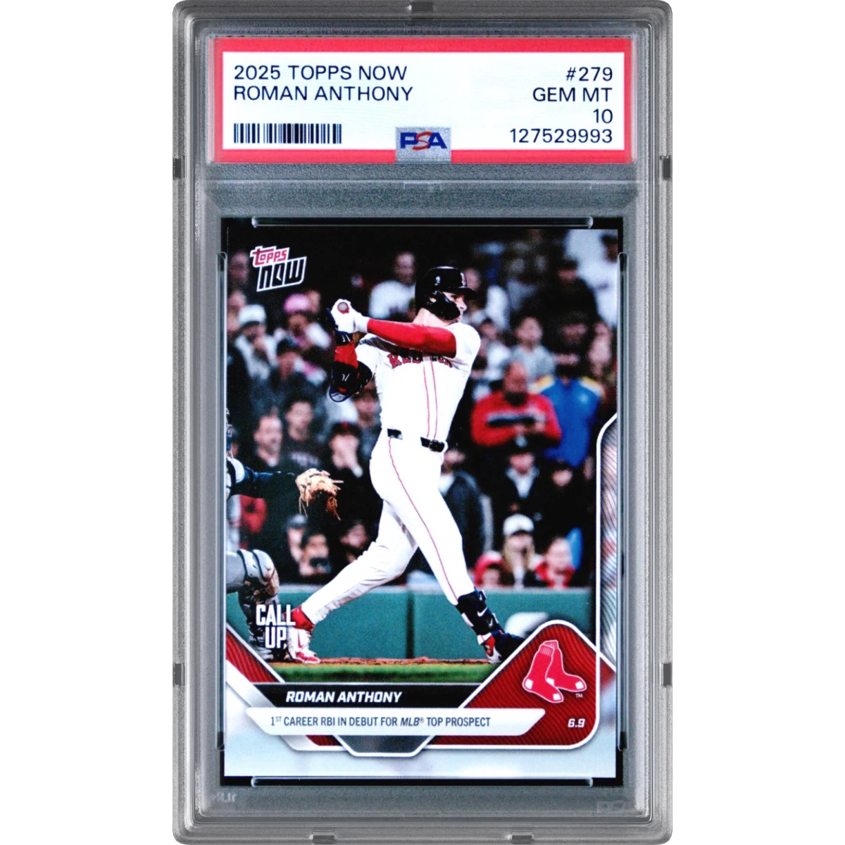 2025 Topps Now #279 Roman Anthony (PSA 10 GEM MINT)