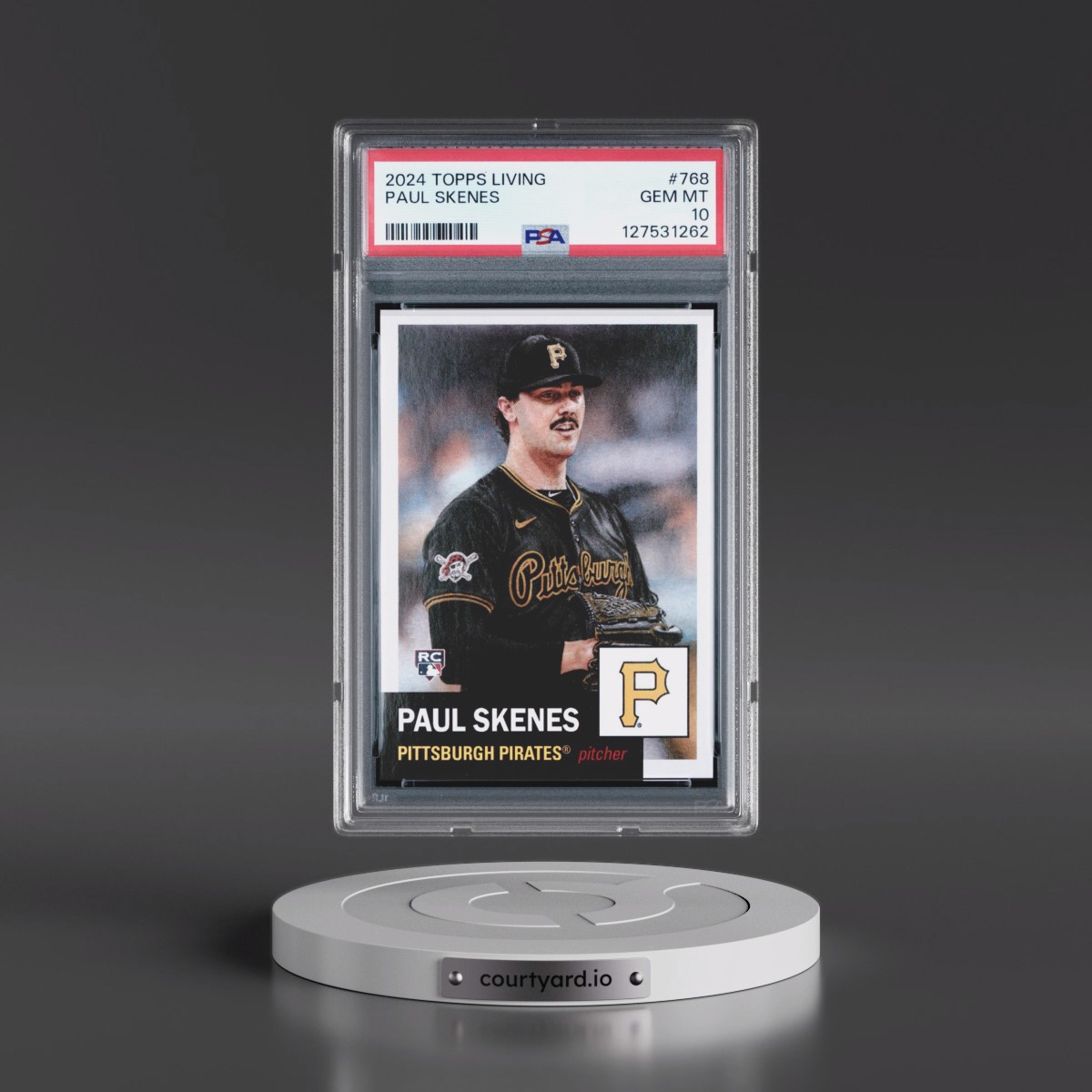 2024 Topps Living #768 Paul Skenes (PSA 10 GEM MINT)