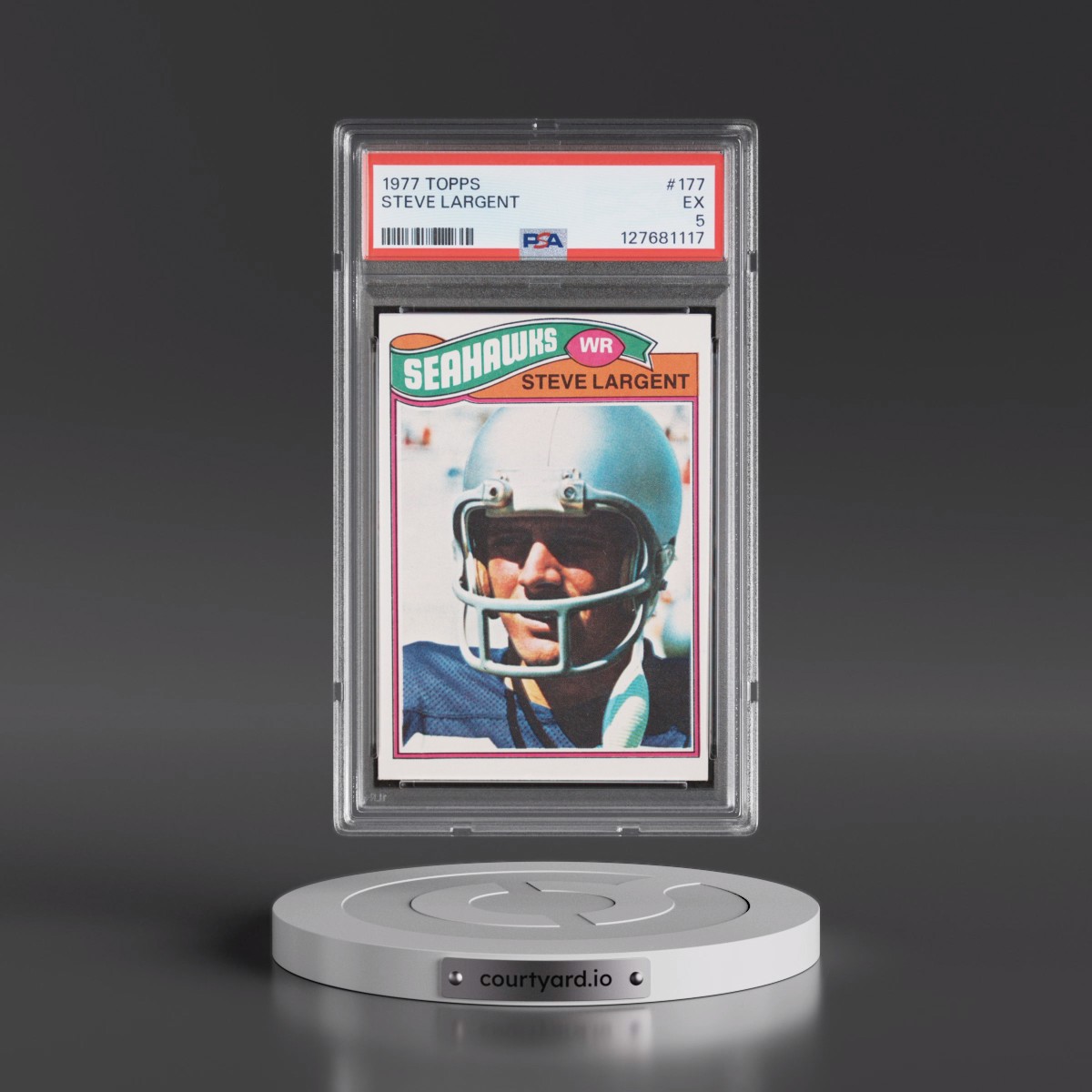 1977 Topps #177 Steve Largent (PSA 5 EX)