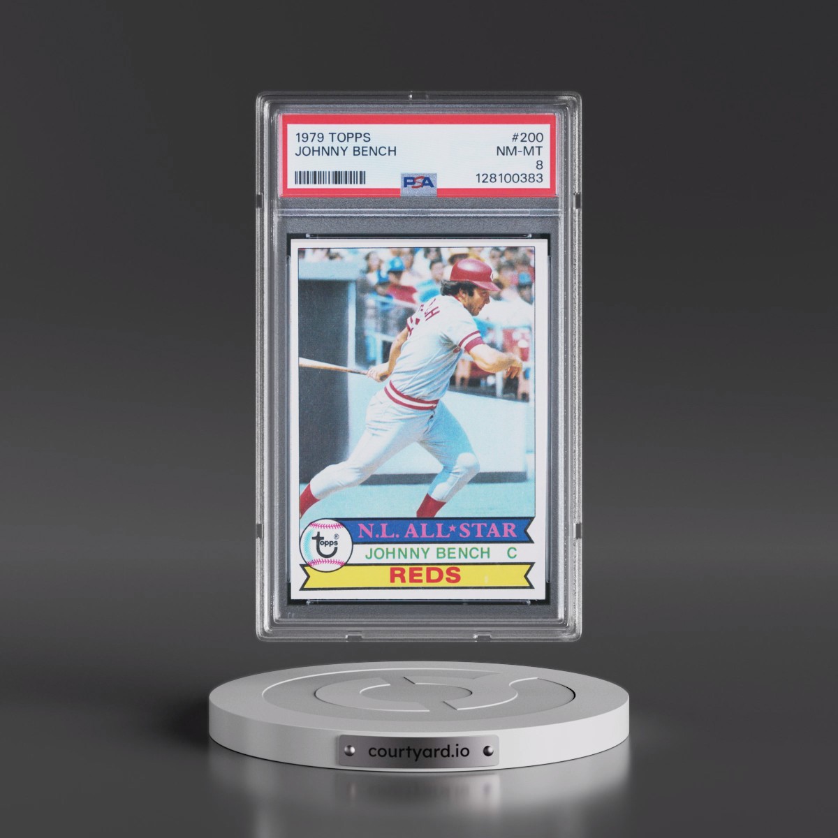1979 Topps #200 Johnny Bench (PSA 8 NM-MT)