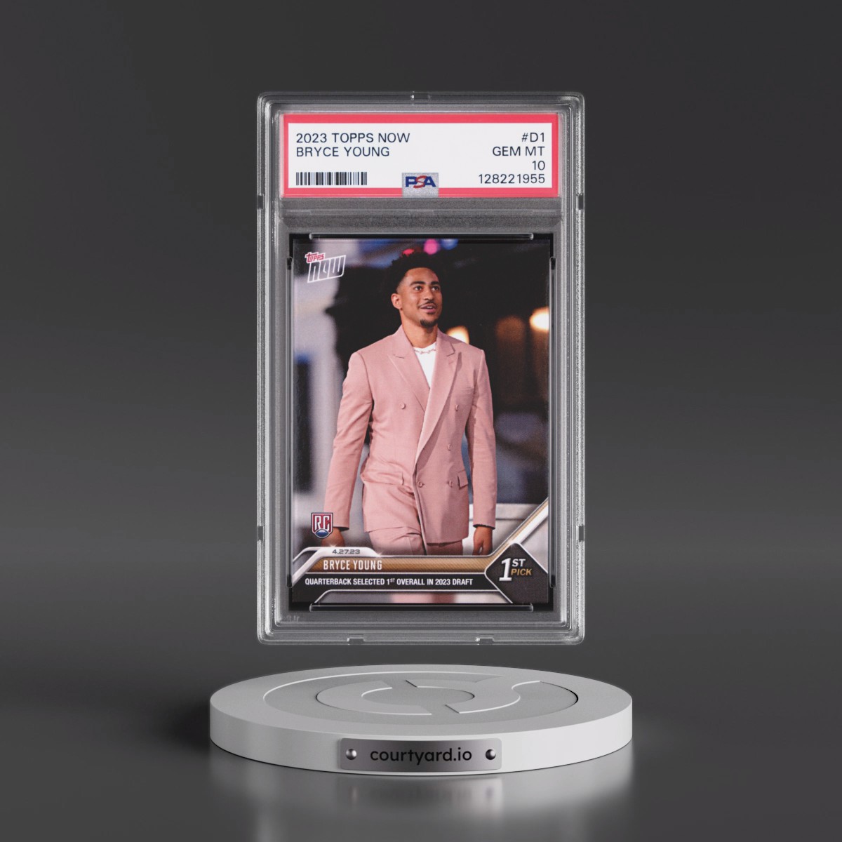 2023 Topps Now #D1 Bryce Young (PSA 10 GEM MINT)