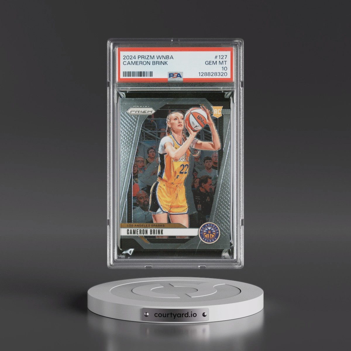 2024 Panini Prizm WNBA #127 Cameron Brink (PSA 10 GEM MINT)
