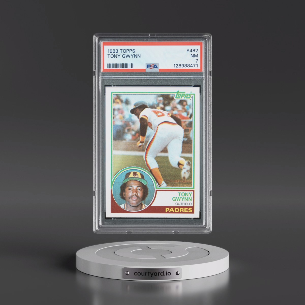 1983 Topps #482 Tony Gwynn (PSA 7 NM)