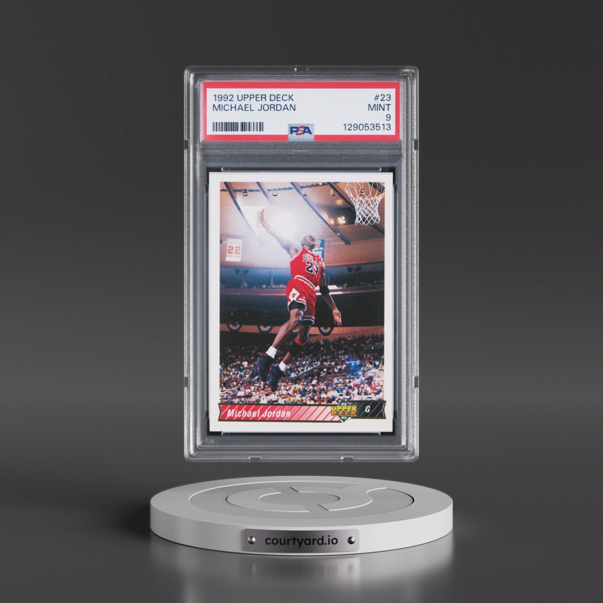 1992 Upper Deck #23 Michael Jordan (PSA 9 MINT)
