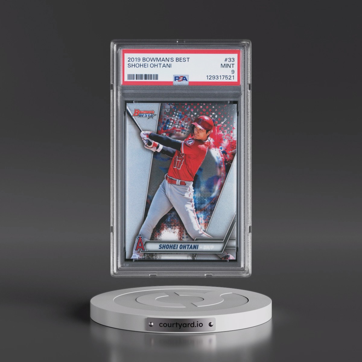 2019 Bowman's Best #33 Shohei Ohtani (PSA 9 MINT)