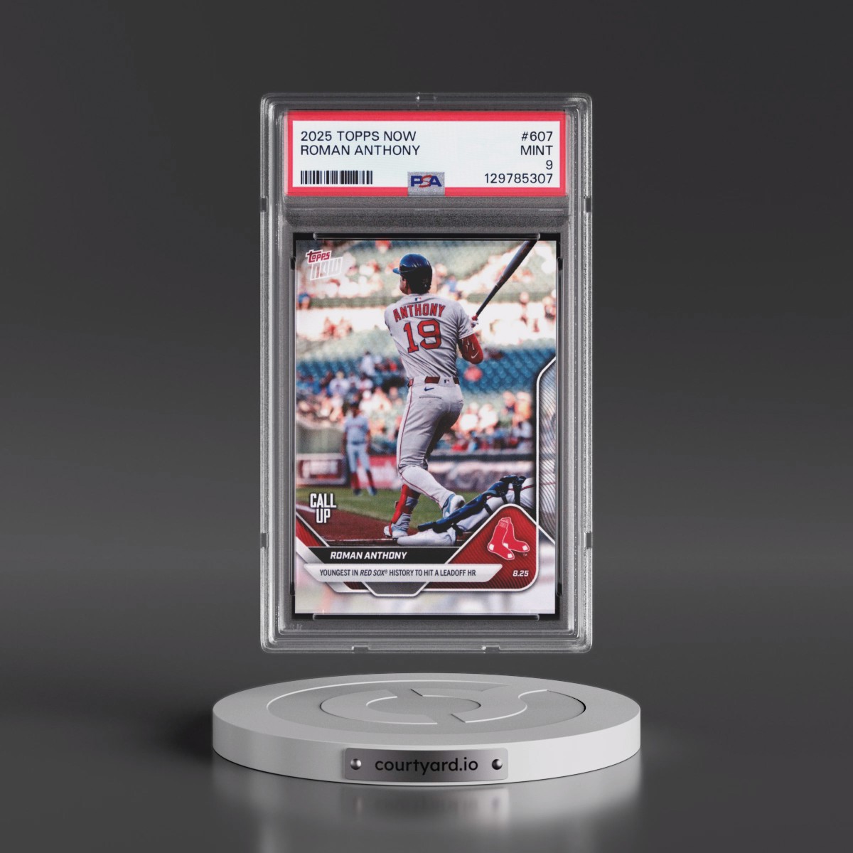 2025 Topps Now #607 Roman Anthony (PSA 9 MINT)