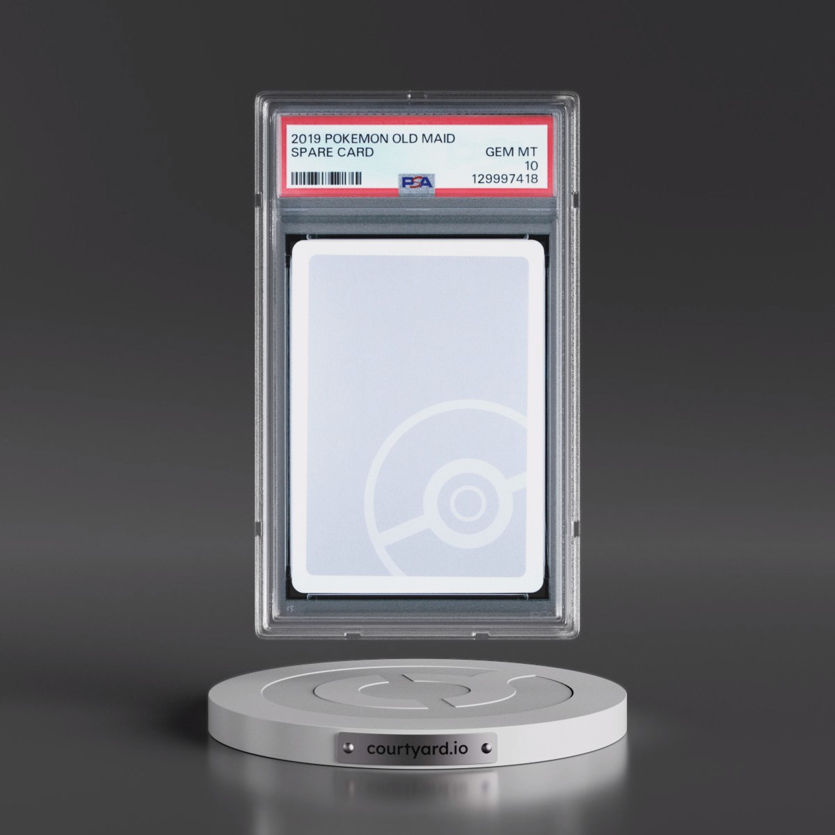 2019 Pokémon Old Maid Spare Card (PSA 10 GEM MINT)