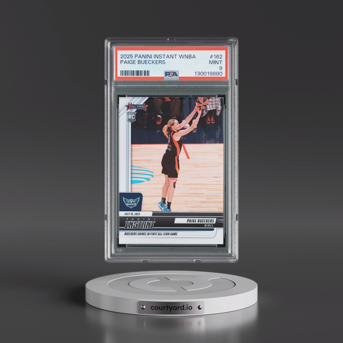 2025 Panini Instant WNBA #162 Paige Bueckers (PSA 9 MINT)