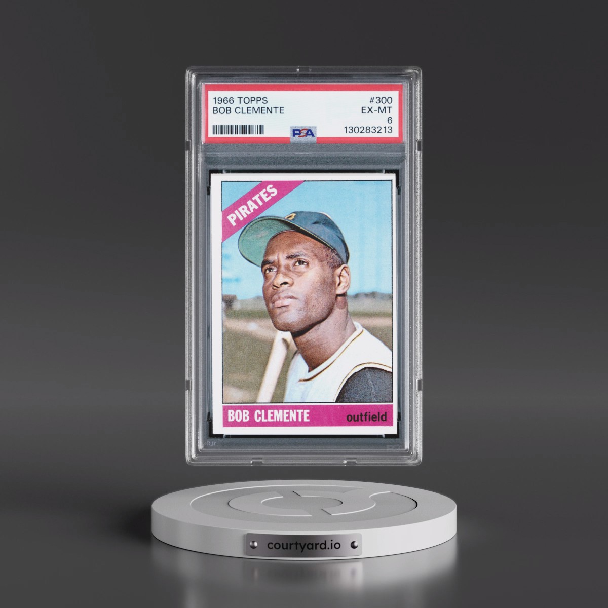 1966 Topps #300 Bob Clemente (PSA 6 EX-MT)