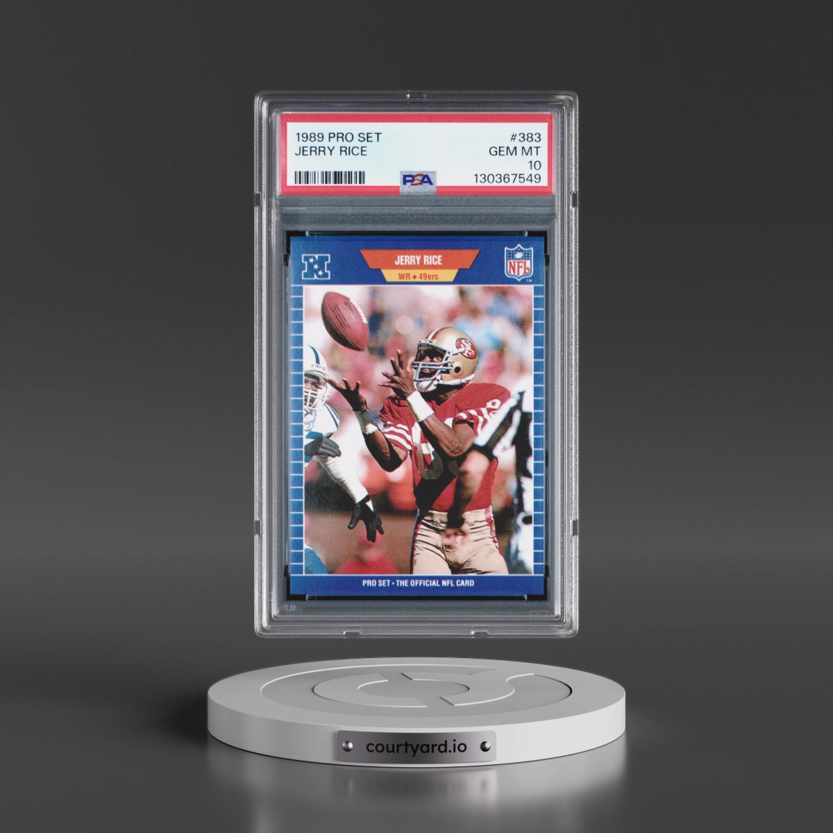1989 Pro Set Jerry Rice #383 PSA 10