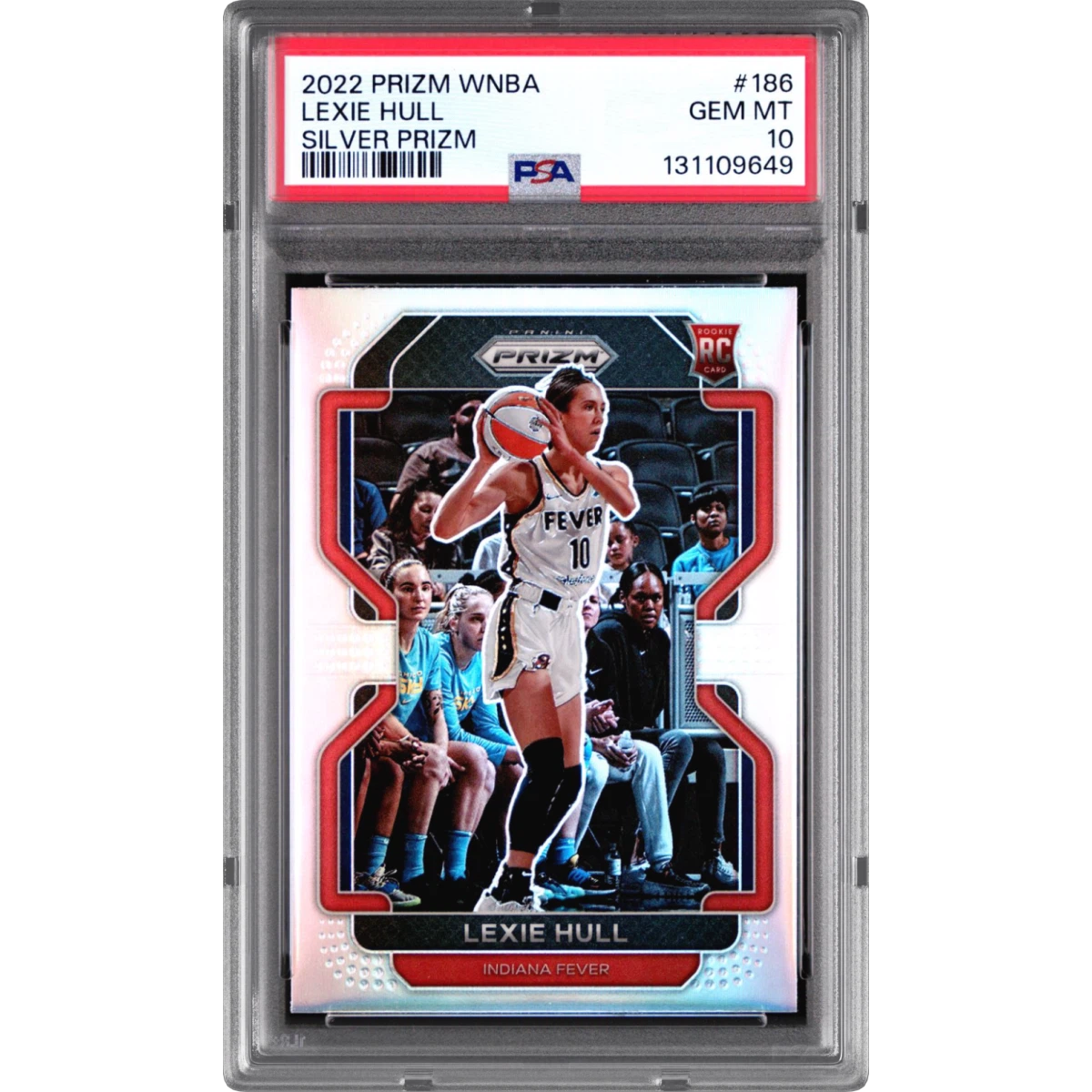 2022 Panini Prizm WNBA #186 Lexie Hull - Silver Prizm (PSA 10 GEM MINT)