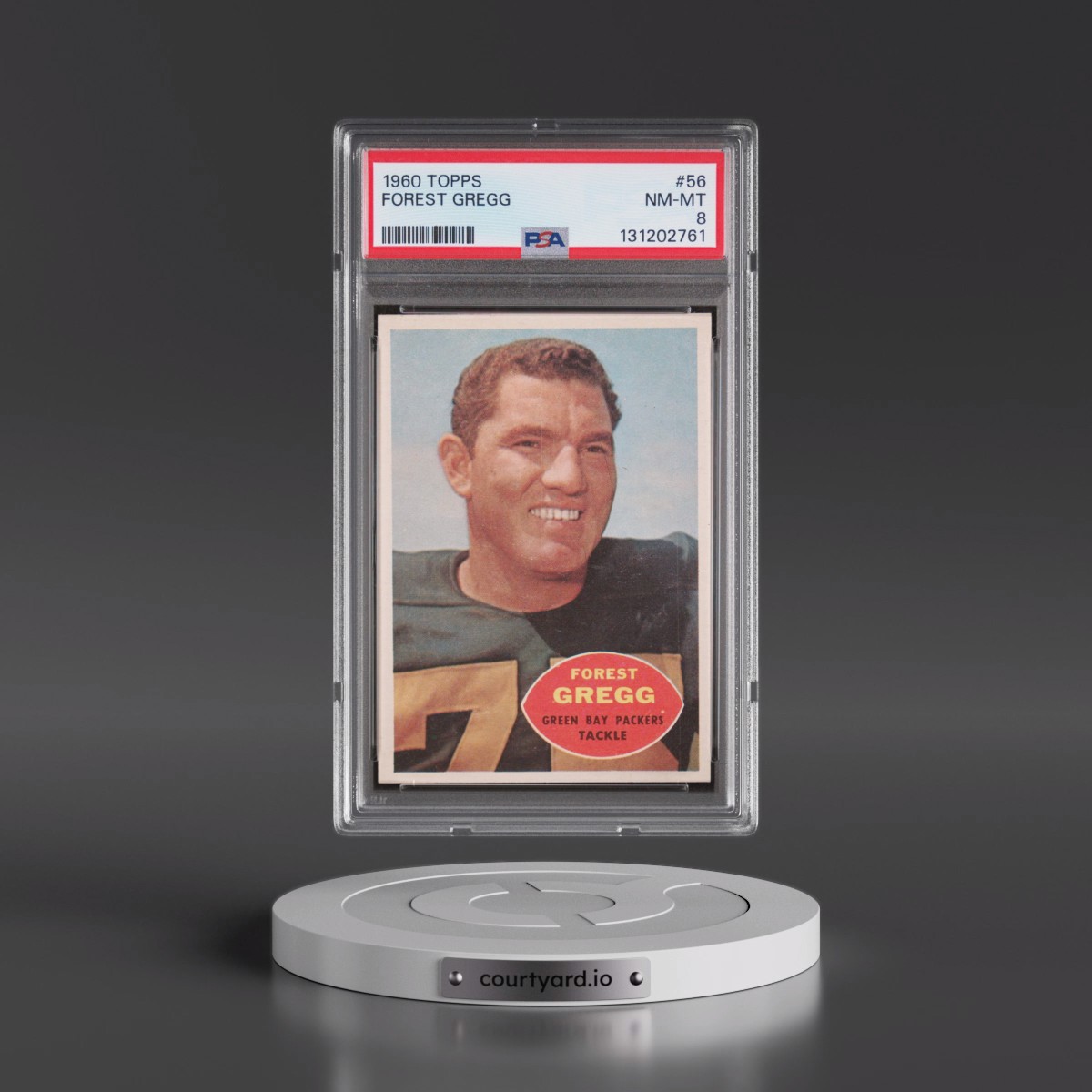 1960 Topps #56 Forest Gregg (PSA 8 NM-MT)
