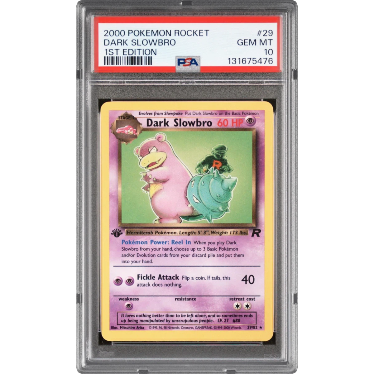 Dark Slowbro card artwork