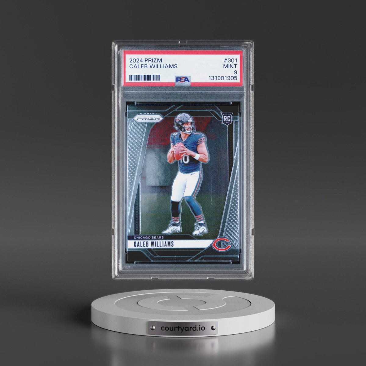 2024 Panini Prizm #301 Caleb Williams (PSA 9 MINT)