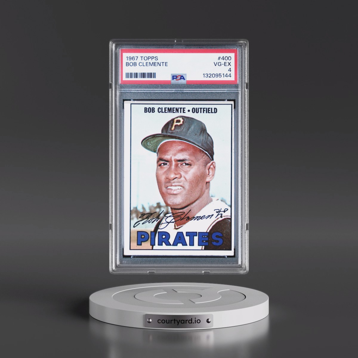 1967 Topps #400 Bob Clemente (PSA 4 VG-EX)