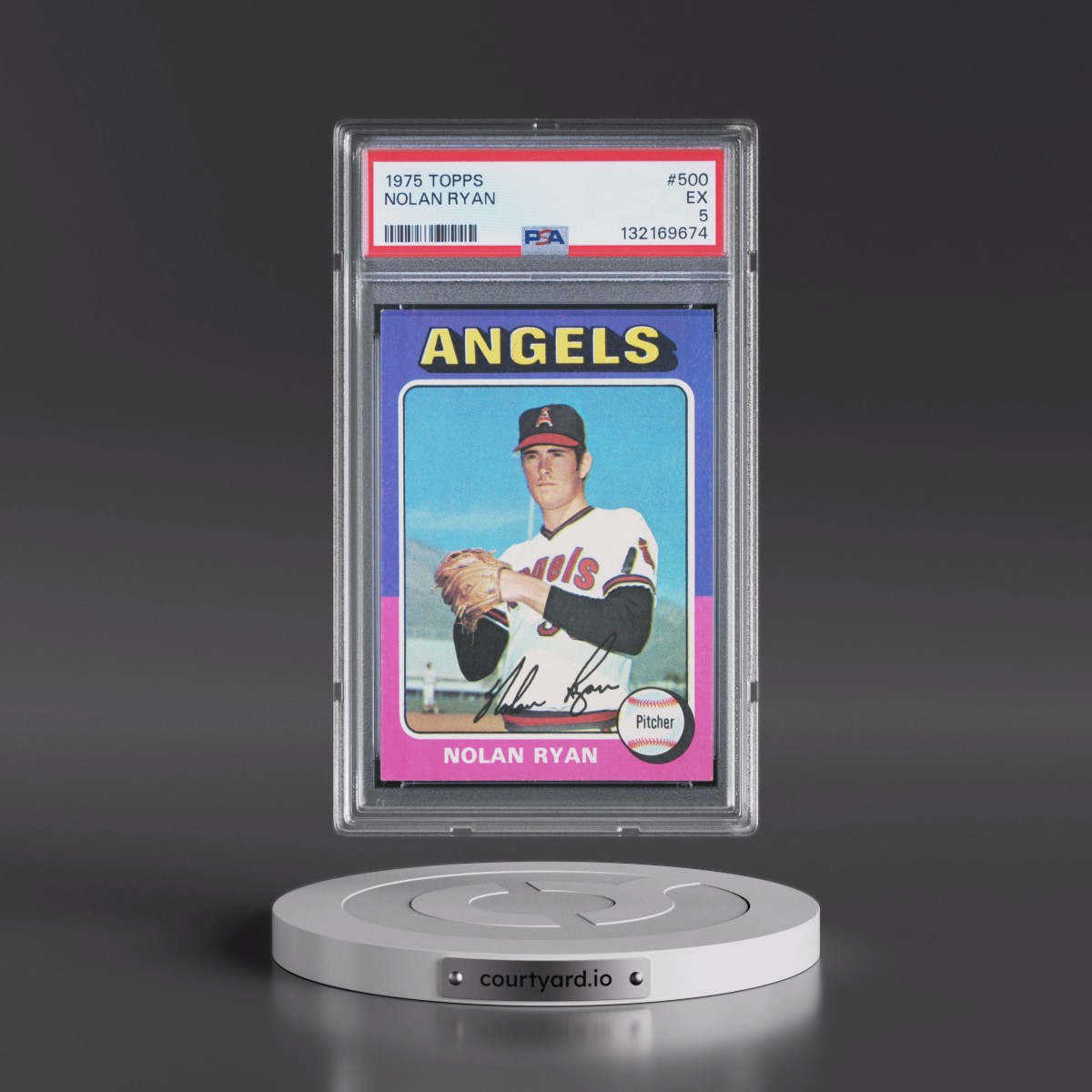 1975 Topps #500 Nolan Ryan (PSA 5 EX)