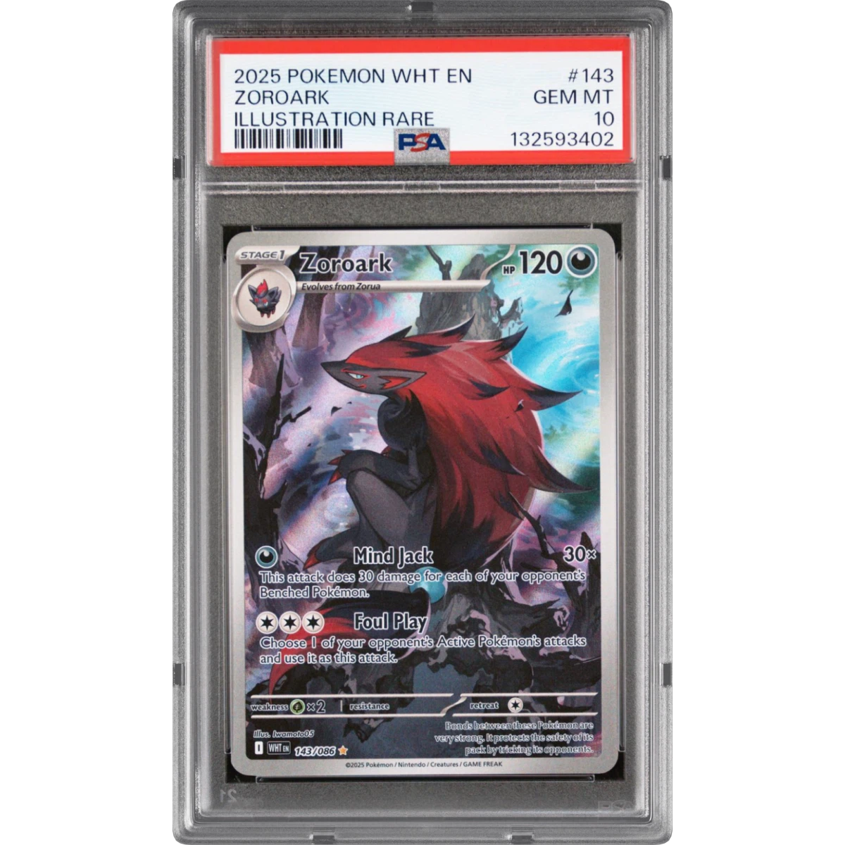 Zoroark card artwork