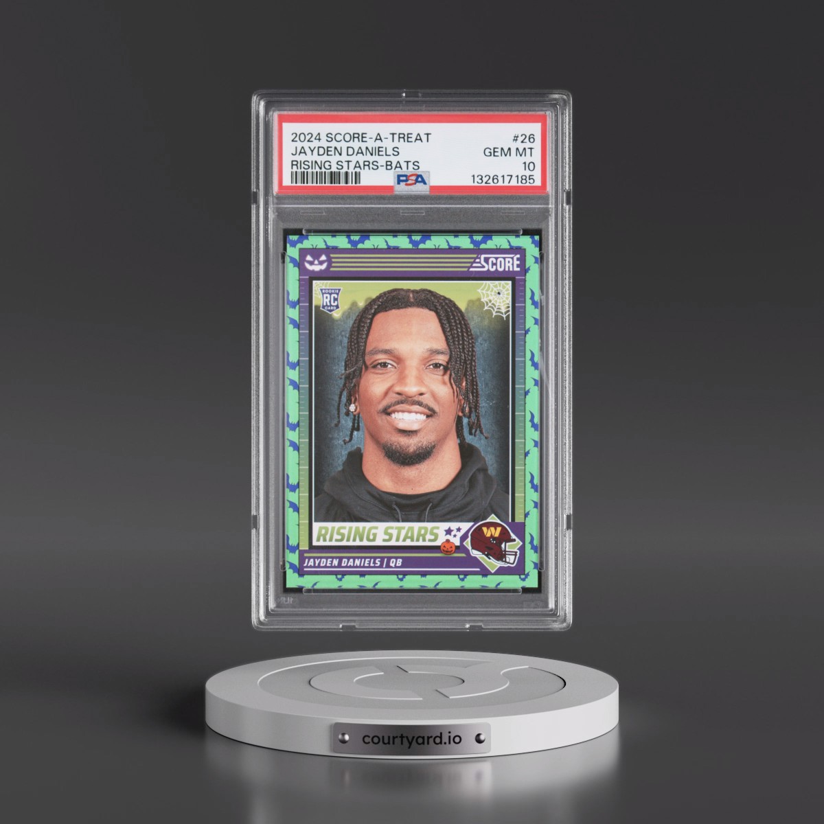 2024 Panini Score-A-Treat Rising Stars #26 Jayden Daniels - Bats (PSA 10 GEM MINT)