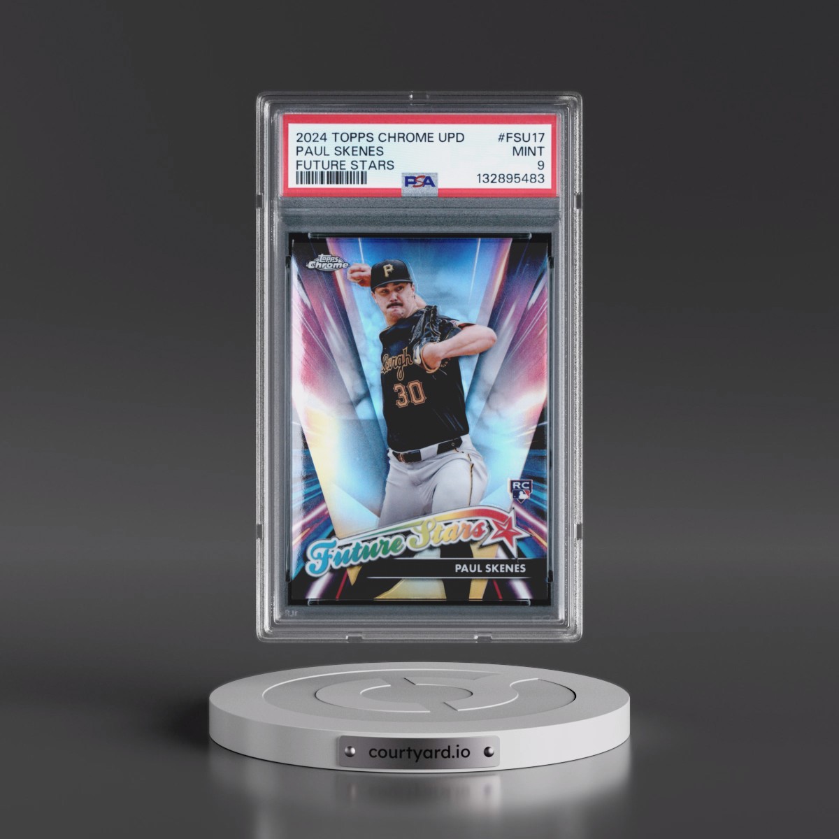 2024 Topps Chrome Update Future Stars #FSU17 Paul Skenes (PSA 9 MINT)