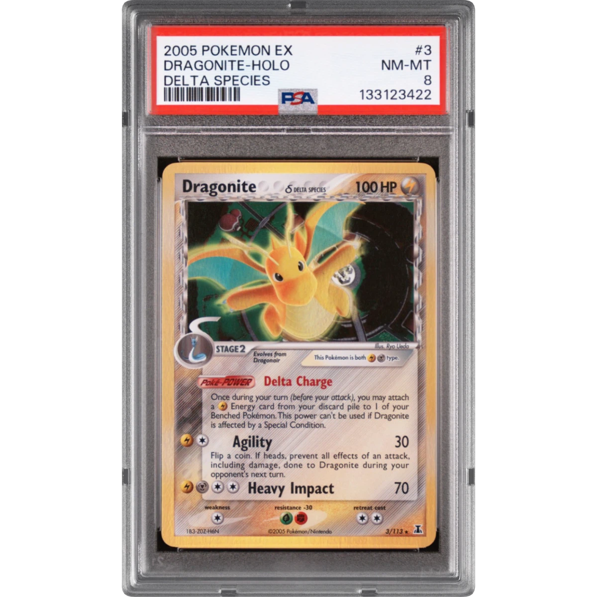 Dragonite card artwork