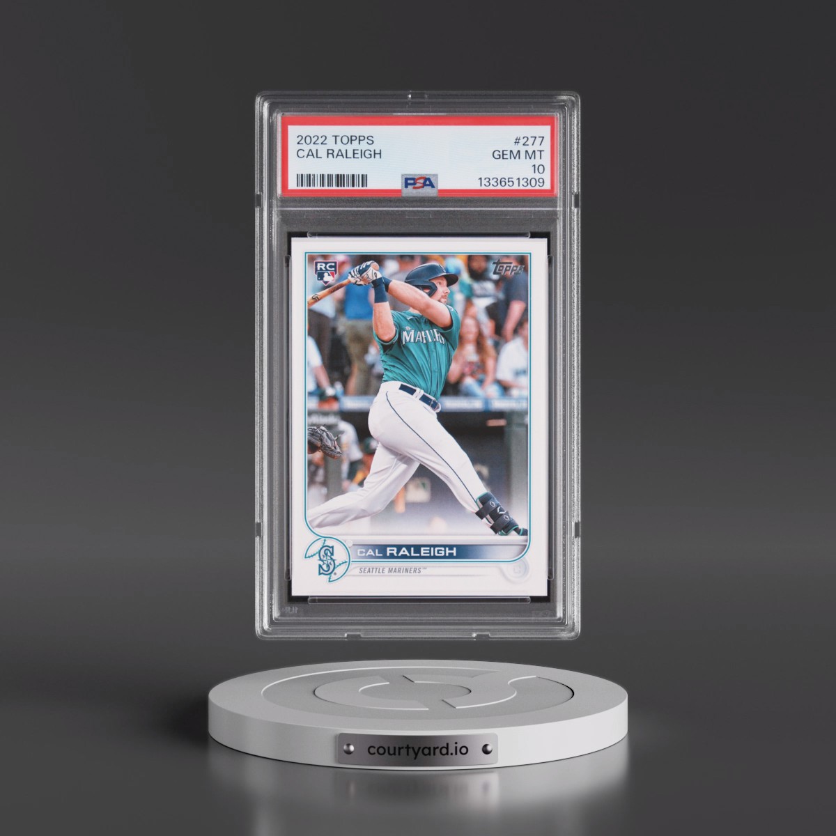2022 Topps #277 Cal Raleigh (PSA 10 GEM MINT)
