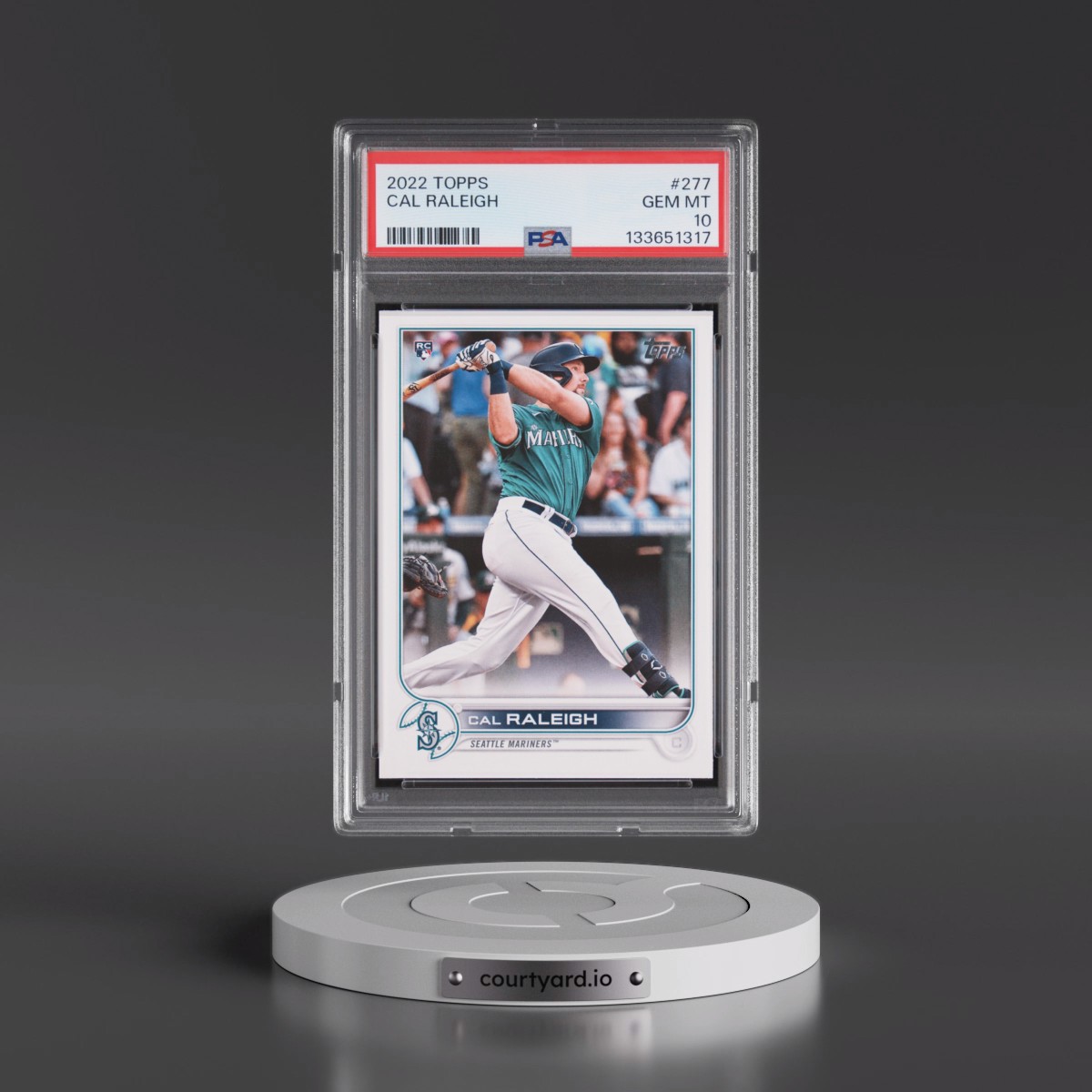 2022 Topps #277 Cal Raleigh (PSA 10 GEM MINT)