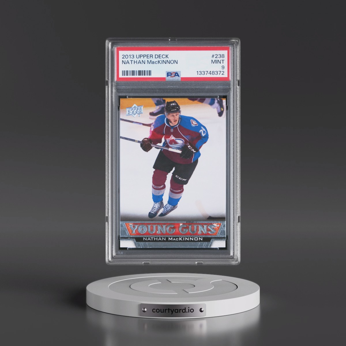 2013 Upper Deck Nathan MacKinnon #238 PSA 9