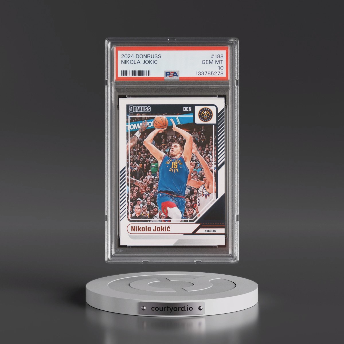 2024 Panini Donruss #188 Nikola Jokic (PSA 10 GEM MINT)