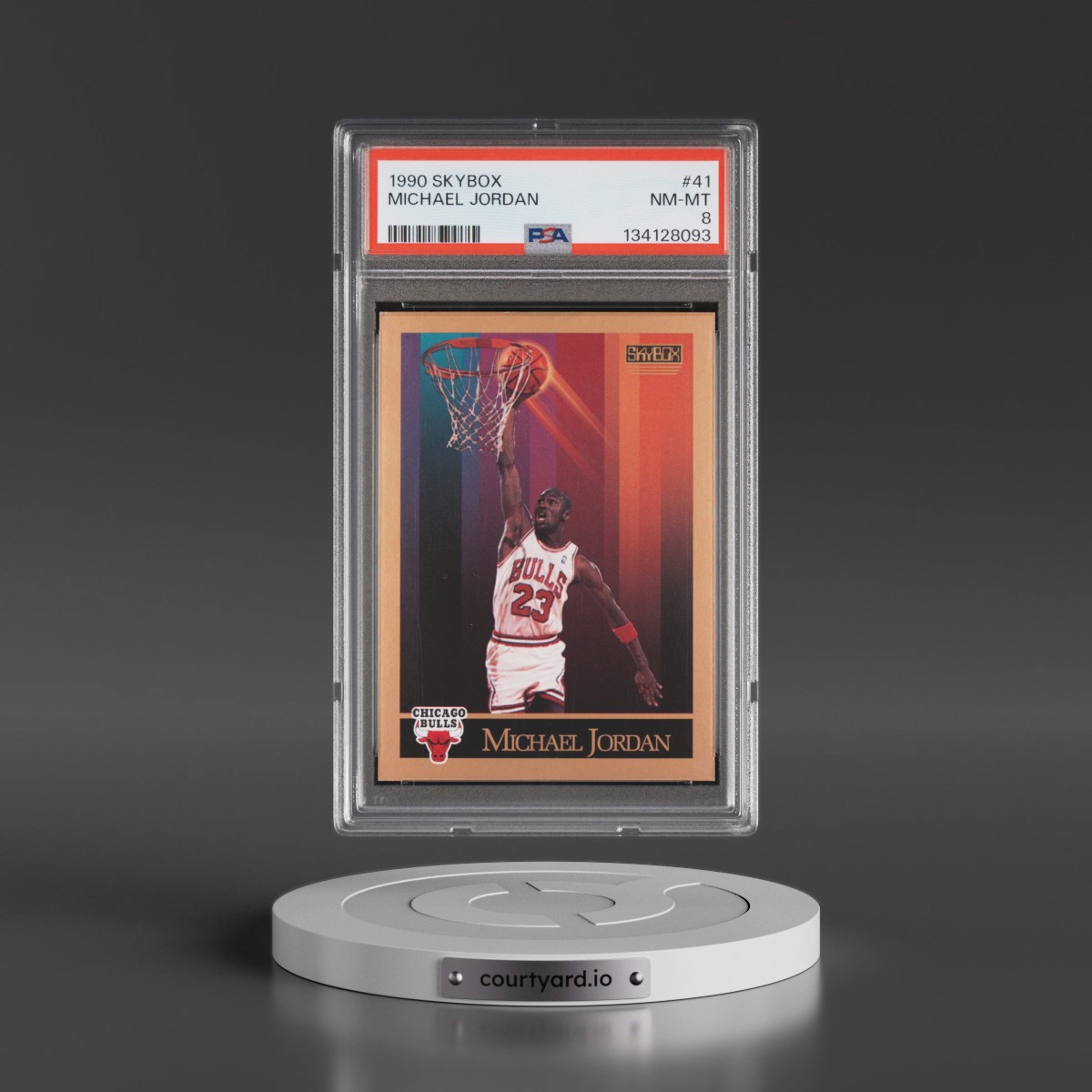 1990 Skybox #41 Michael Jordan (PSA 8 NM-MT)