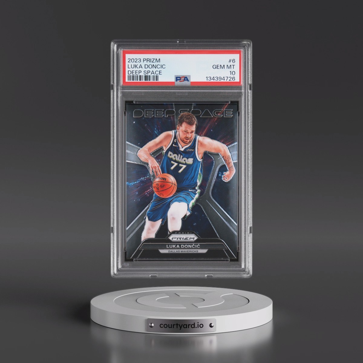 2023 Panini Prizm Deep Space #6 Luka Doncic (PSA 10 GEM MINT)