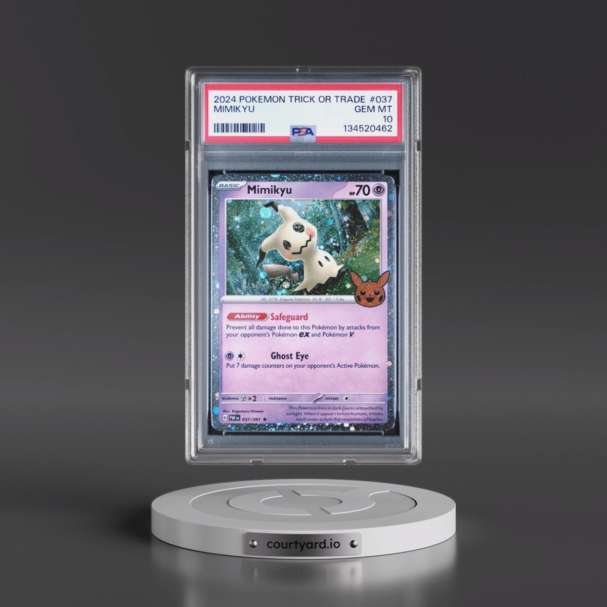 2024 Pokémon Trick or Trade #037 Mimikyu (PSA 10 GEM MINT)