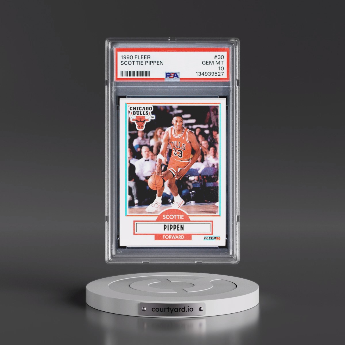 1990 Fleer #30 Scottie Pippen (PSA 10 GEM MINT)