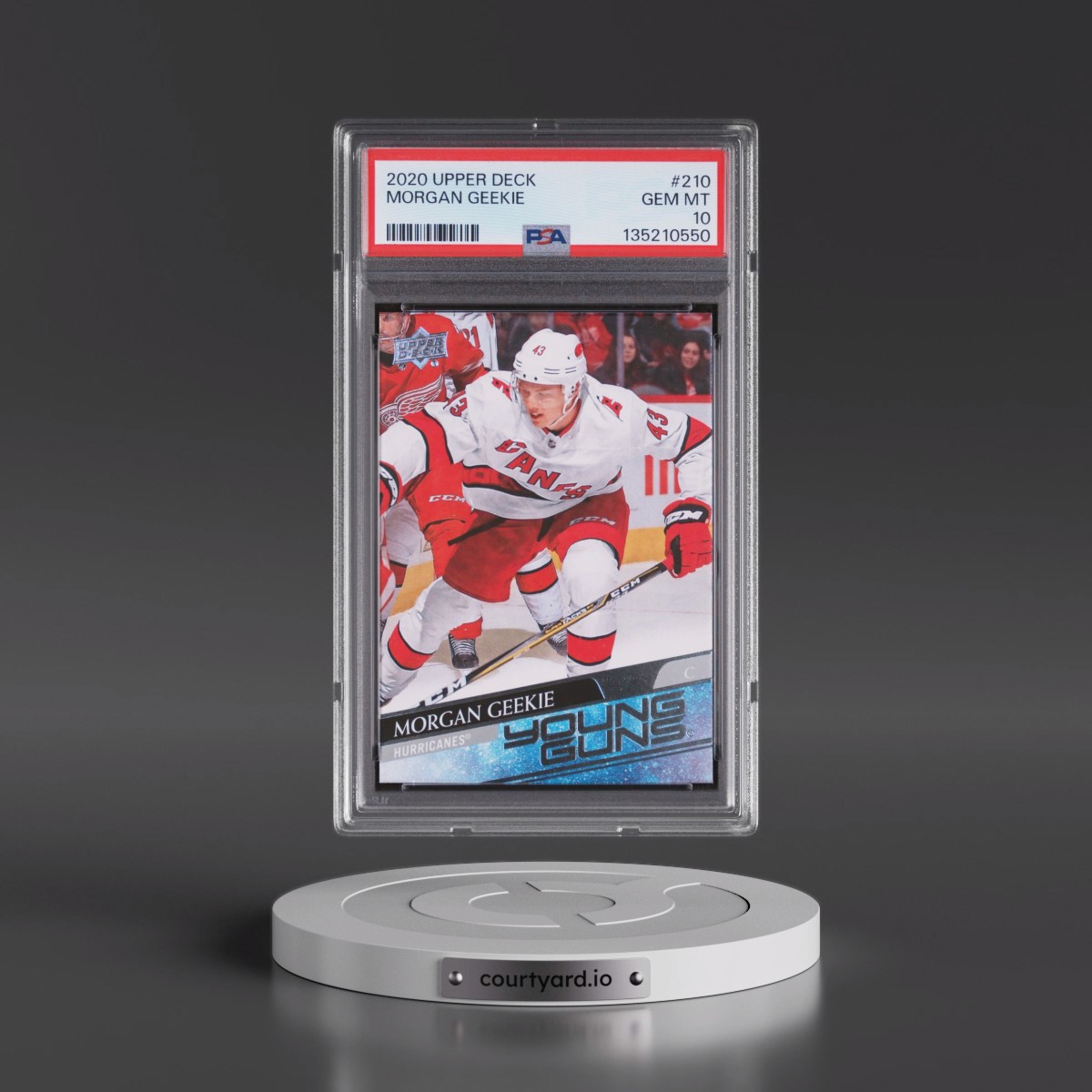 2020 Upper Deck #210 Morgan Geekie (PSA 10 GEM MINT)