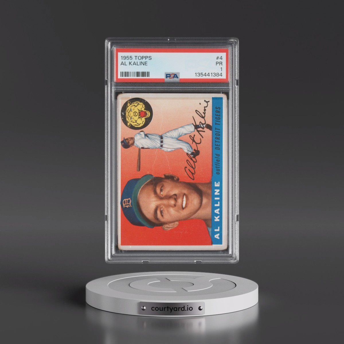 1955 Topps #4 Al Kaline (PSA 1 PR)