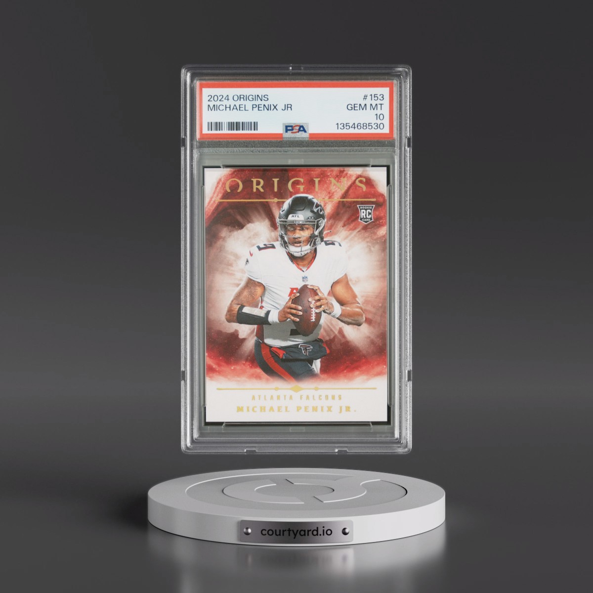 2024 Panini Origins #153 Michael Penix Jr. (PSA 10 GEM MINT)