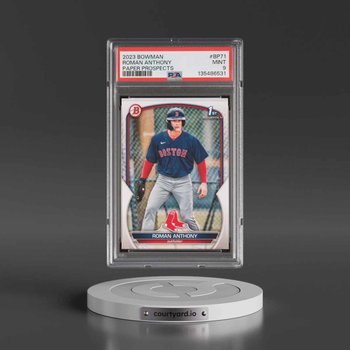 2023 Bowman Paper Prospects #BP71 Roman Anthony (PSA 9 MINT)