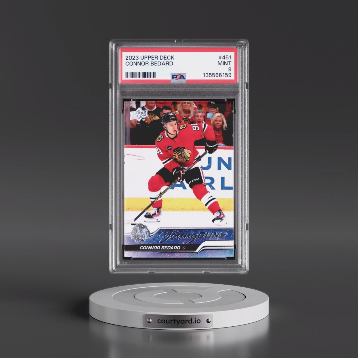 2023 Upper Deck #451 Connor Bedard (PSA 9 MINT)