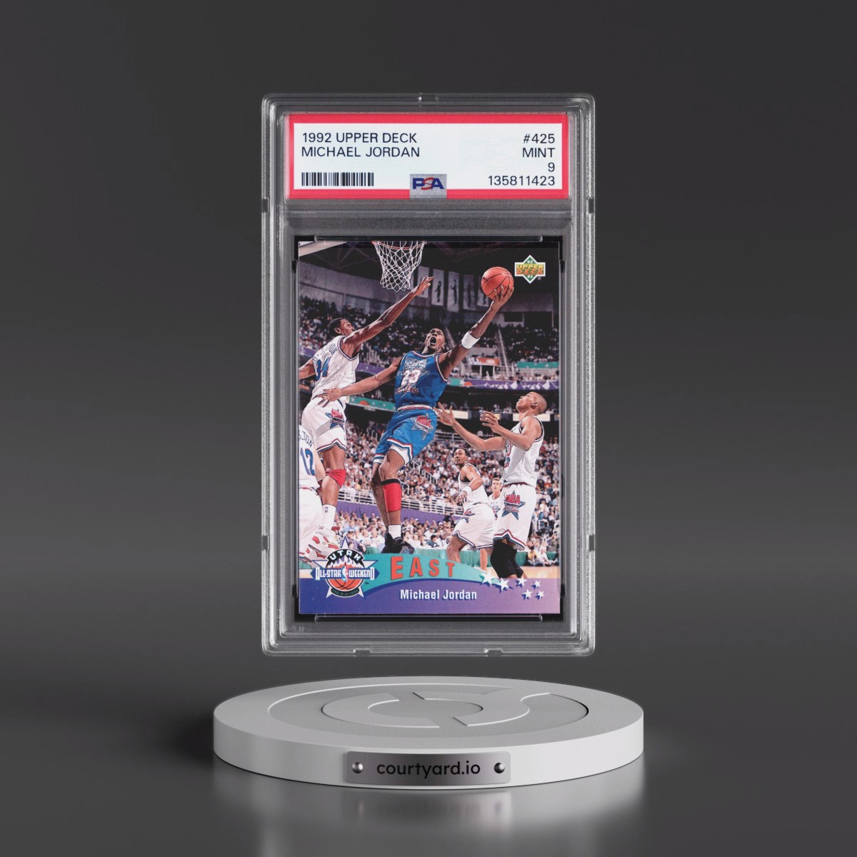 1992 Upper Deck #425 Michael Jordan (PSA 9 MINT)