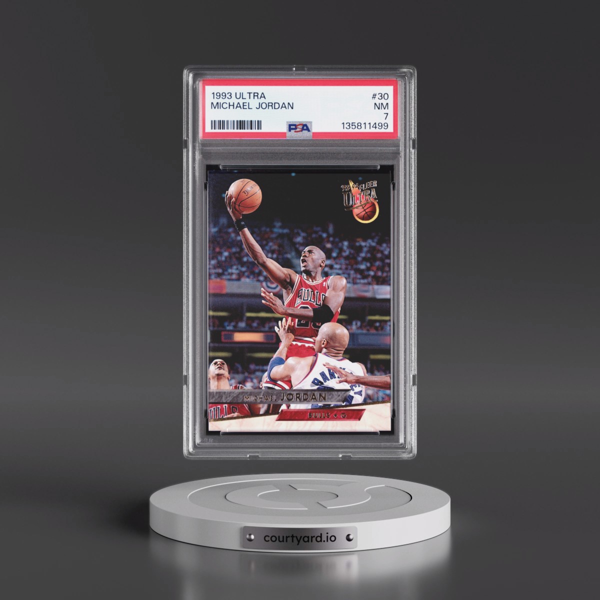 1993 Ultra Michael Jordan #30 PSA 7