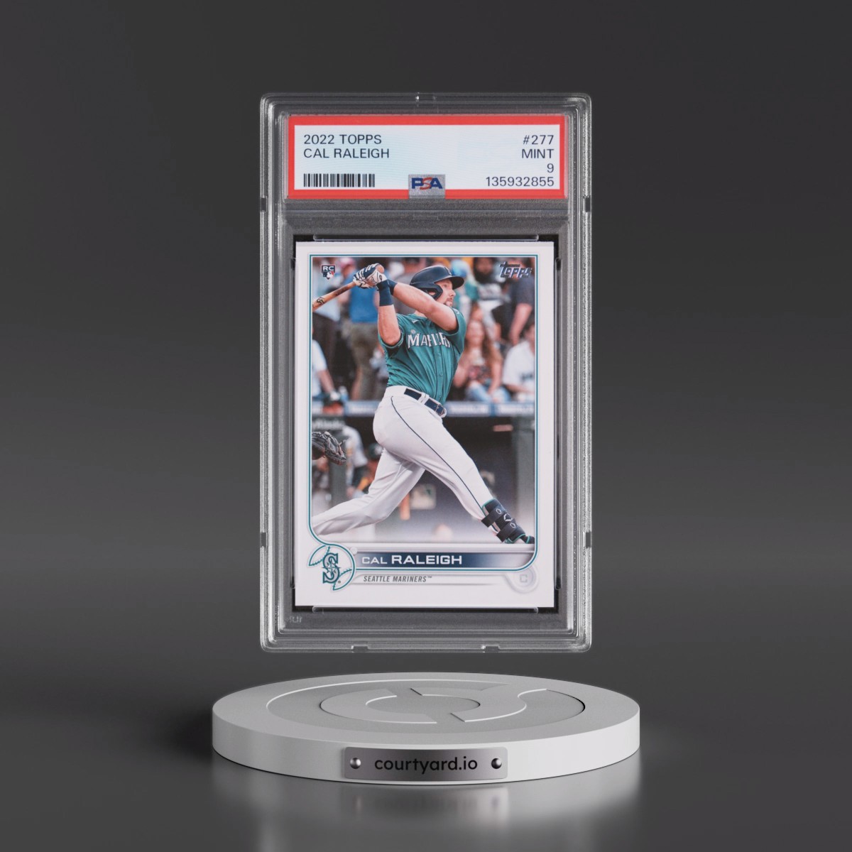2022 Topps Cal Raleigh #277 PSA 9