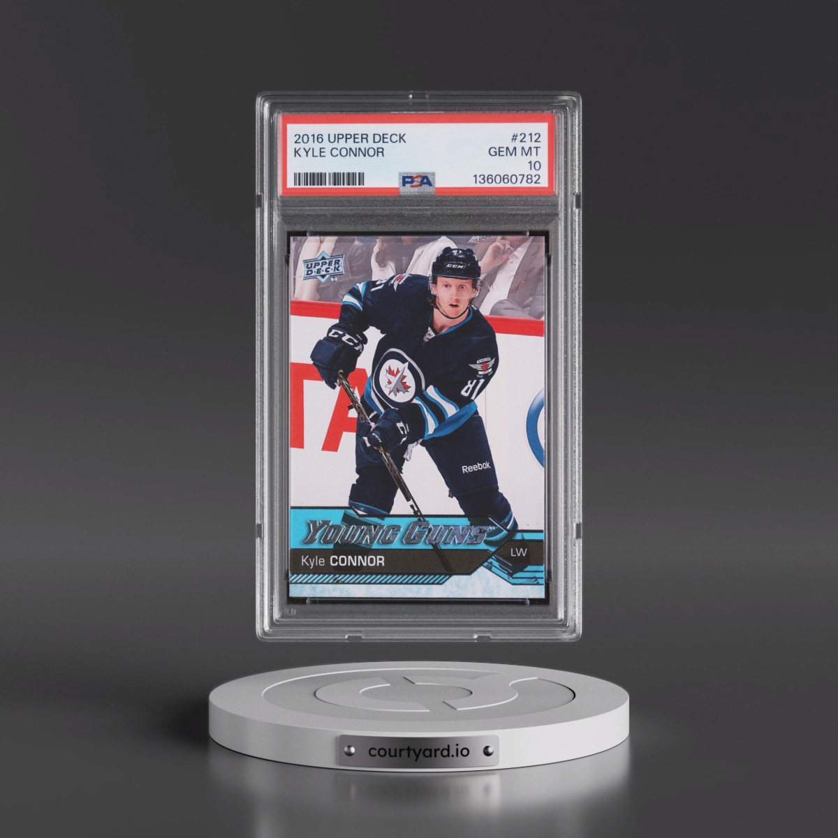 2016 Upper Deck Kyle Connor #212 PSA 10