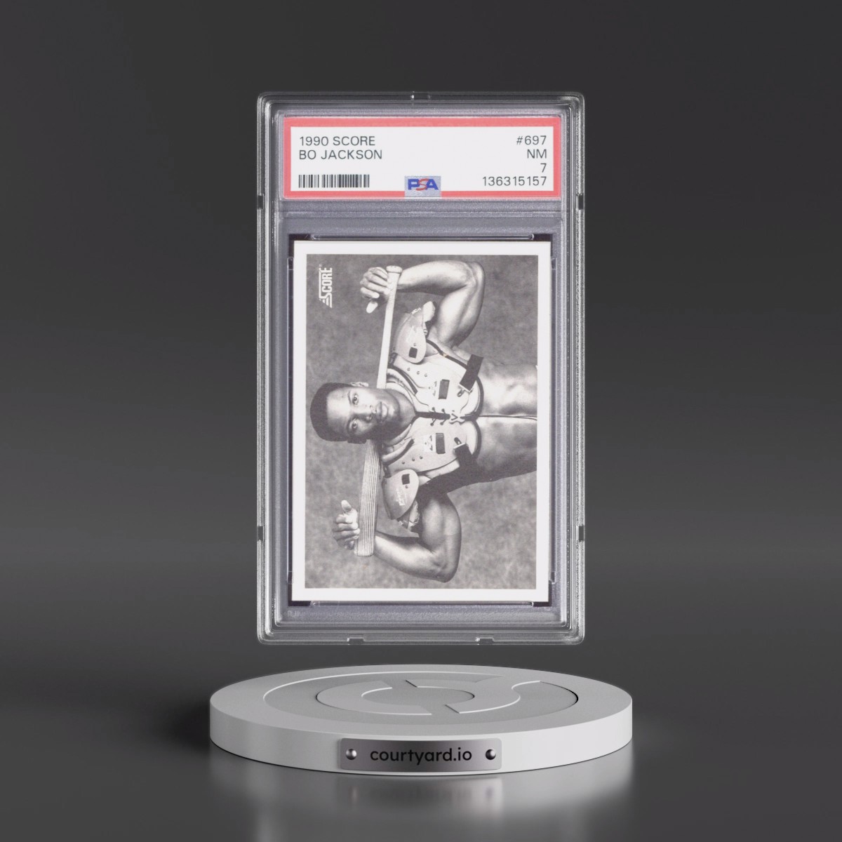 1990 Score #697 Bo Jackson (PSA 7 NM)