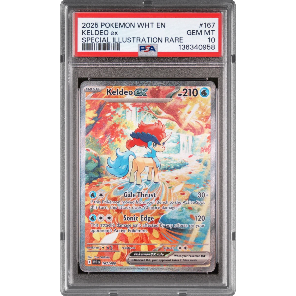 Pokémon Wht White Flare Keldeo