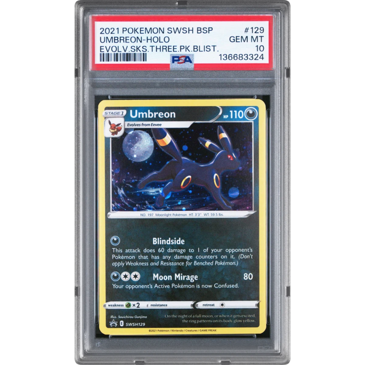 Umbreon card artwork