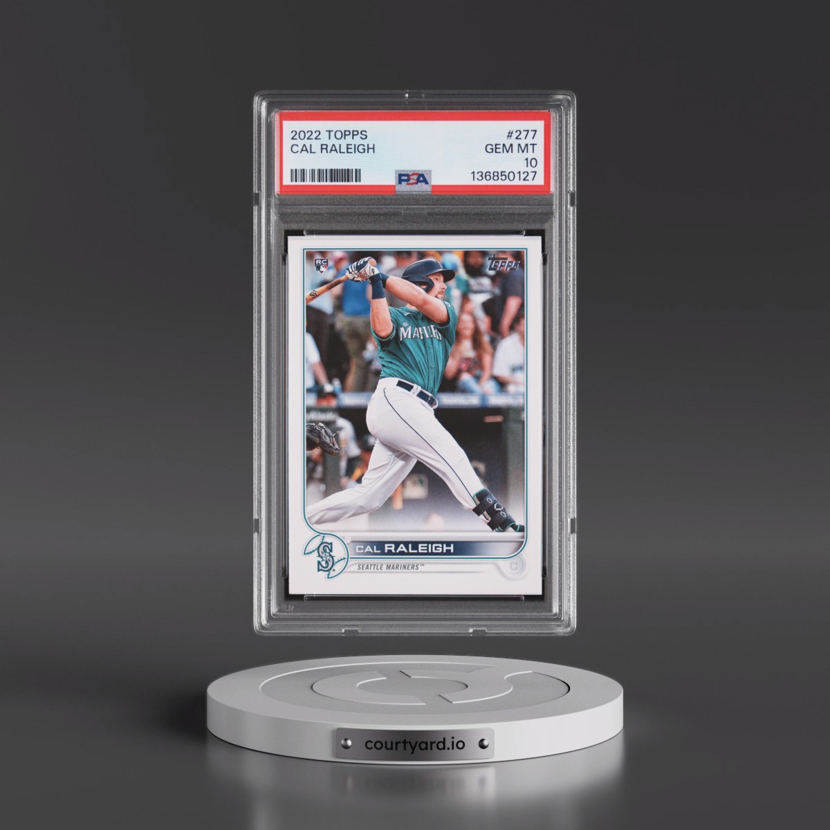 2022 Topps #277 Cal Raleigh (PSA 10 GEM MINT)