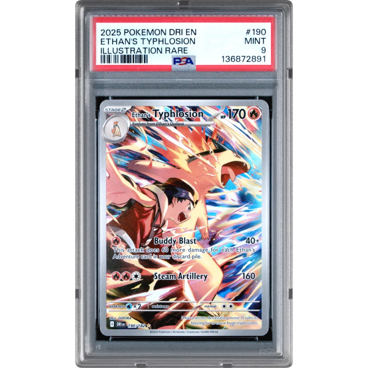 Pokémon Dri Destined Rivals Ethan's Typhlosion